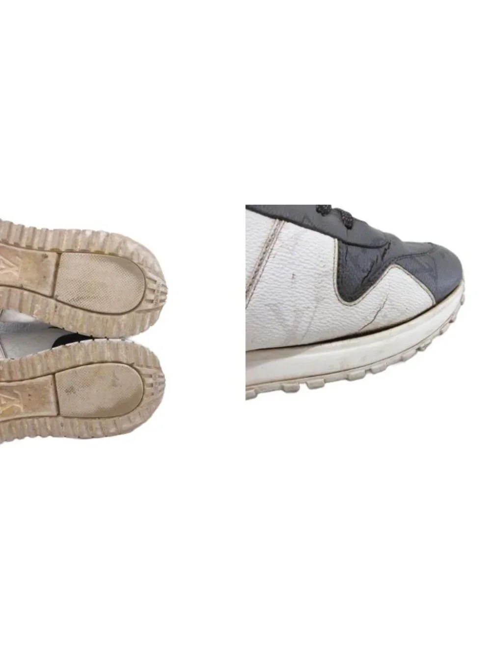 Louis Vuitton Run Away Line Sneakers Monogram Low Cut Shoes All Over Pattern